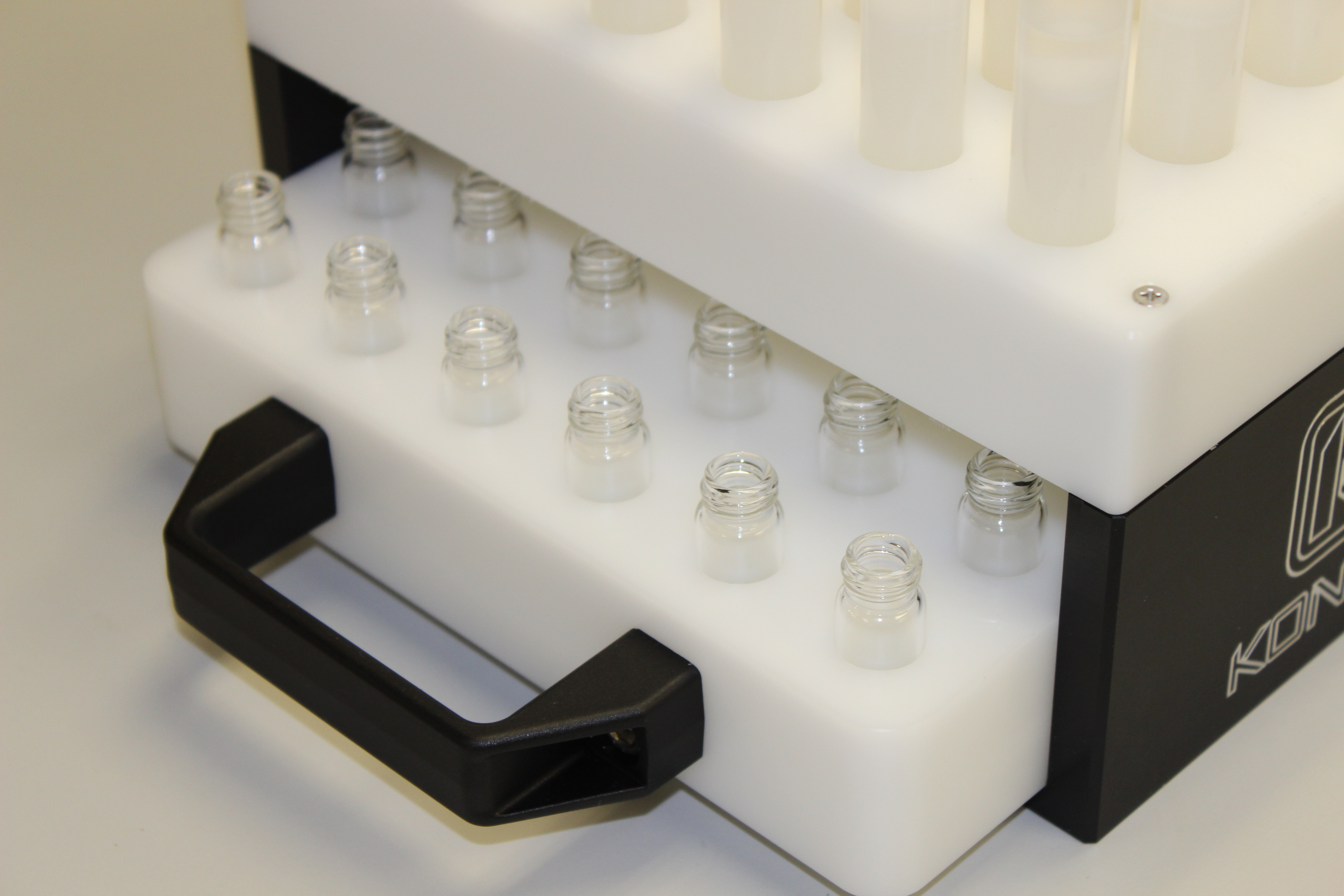 Agilent filter tube assembly close up tube drawer